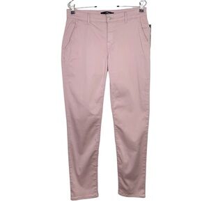 Stitch Fix l Mavi Norah High Rise Slim Chino in Mauve Sateen Twill, 29/30